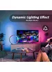 Настільна LED лампа RGB Intelligent circular atmosphere light Bluetooth USB with app Black