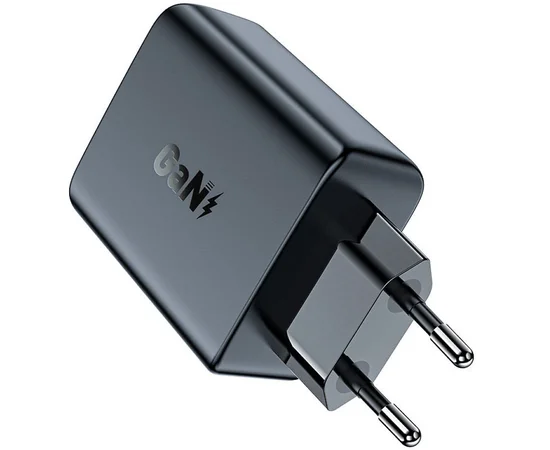 СЗУ Acefast A29 PD50W GaN (USB-C+USB-C) dual port Black