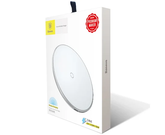 БЗУ Baseus Simple Белый