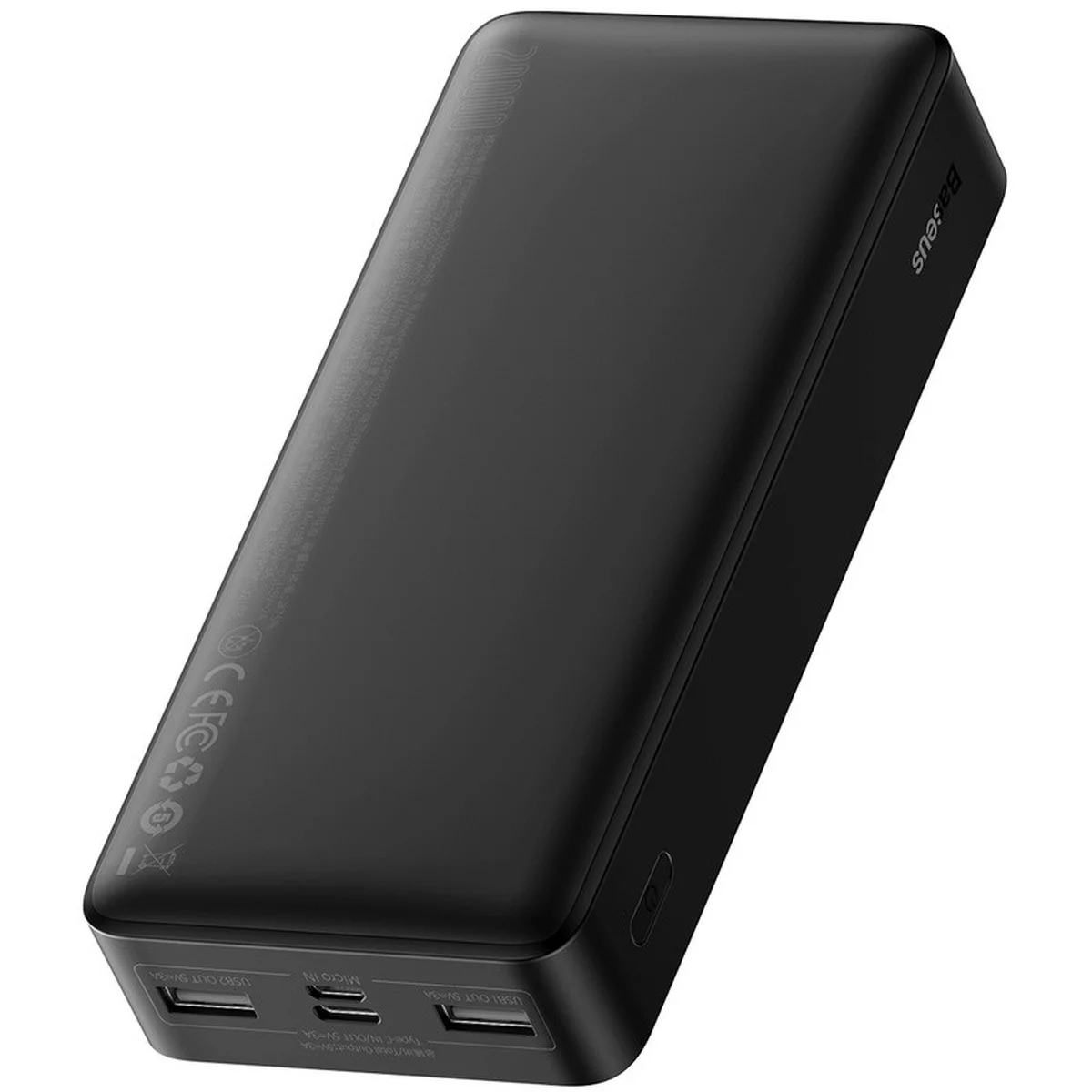 Портативний зарядний пристрій Baseus Bipow Overseas 15W 20000mAh (PPBD050101) Чорний