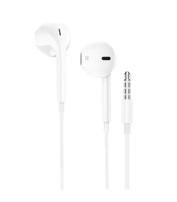 Стерео наушники Hoco M101 Pro 3.5mm White