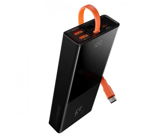 Портативное зарядное устройство Baseus Elf Digital Display Fast Charging 65W 20000mAh (PPJL000001) Black