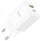 СЗУ Hoco N28 Founder 20W Type-C + USB White