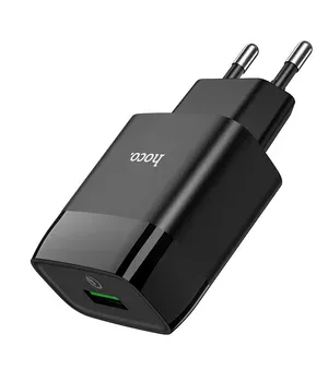 СЗУ Hoco C72Q QC3.0 (1USB / 2A) Чорний