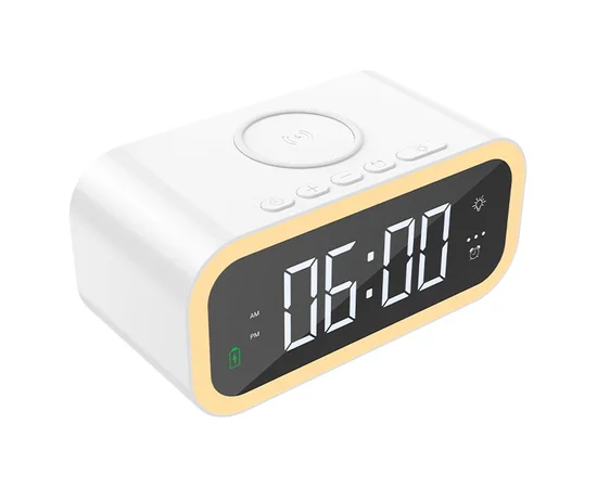 БЗУ WIWU Wi-W015 2 in 1 Time Wireless Charger White