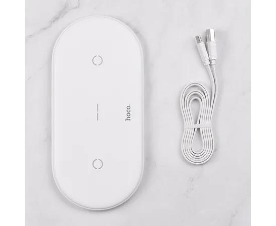 БЗУ HOCO CW23 Dual Power Белый