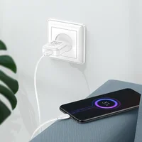 СЗУ Borofone BA64A Single port + MicroUSB Белый