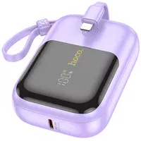 Портативний зарядний пристрій Power Bank Hoco Q20 Fountain 22.5W+PD20W 10000 mAh Purple