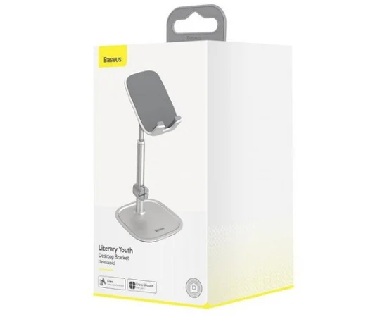 Підставка для телефону Baseus Literary Youth (SUWY-0) Silver