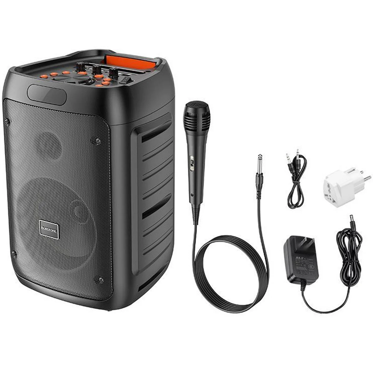 Bluetooth колонка Borofone BP10 с микрофоном Black