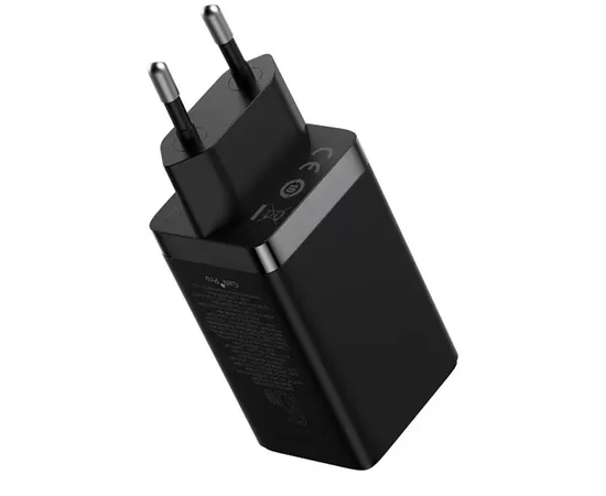 СЗУ Baseus GaN5 Pro 65W 2Type-C+USB 100W EU (CCGP12020) Black