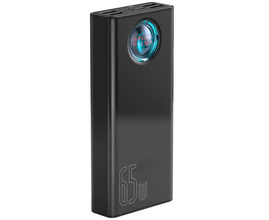 Портативное зарядное устройство Baseus Amblight 65W Overseas Edition 30000mAh (PPLG000101) Black