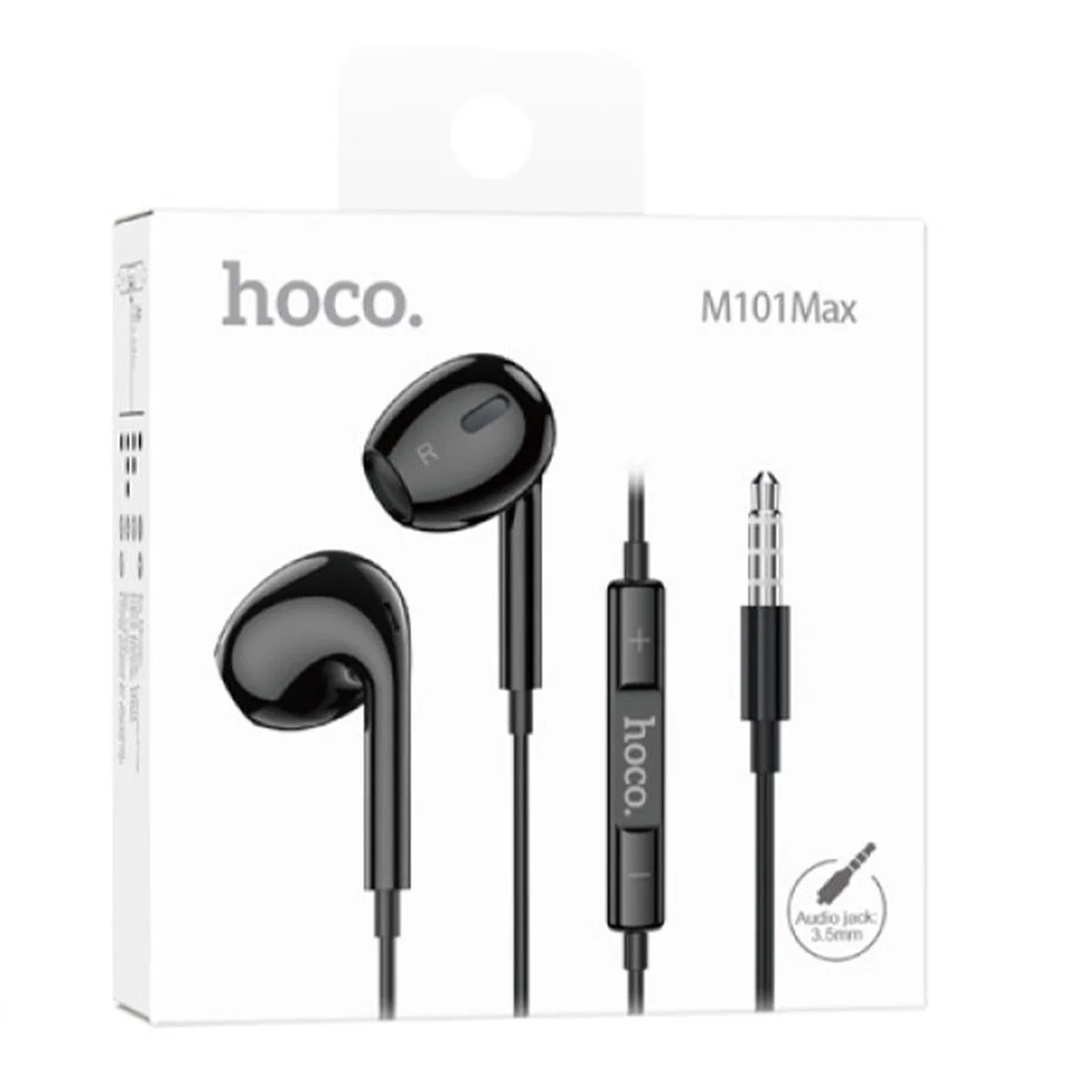 Стерео наушники Hoco M101 Max 3.5mm Black