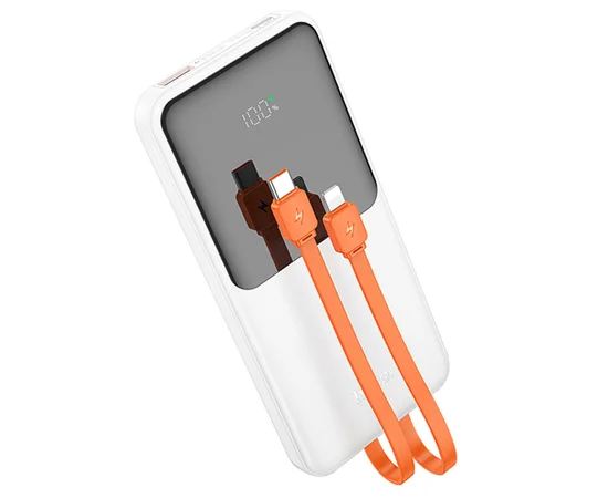 Портативное зарядное устройство Power Bank Hoco J119 Sharp charge 22.5W+PD20W 10 000 mAh White