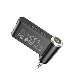 Bluetooth FM Трансмітер HOCO E58 Magic music Чорний