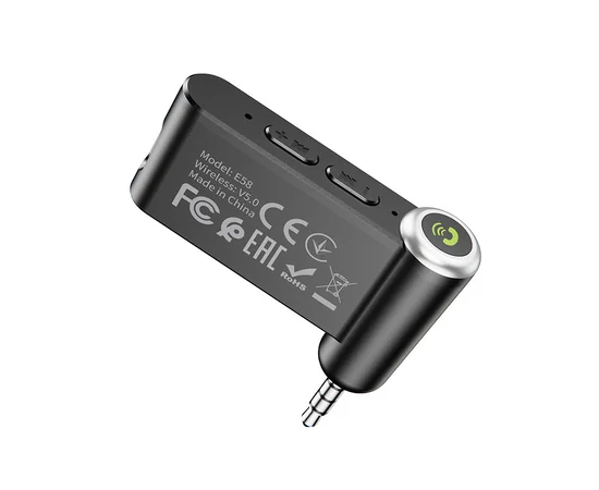 Bluetooth FM Трансмиттер HOCO E58 Magic music Черный