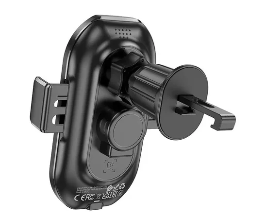 Автотримач із БЗУ Borofone BH205 Wireless Charging Car Чорний