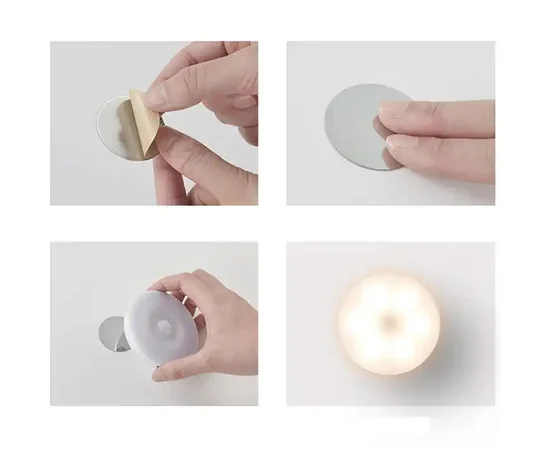 Сенсорный светильник LED с датчиком движения 2 colour light MZ-L803 White