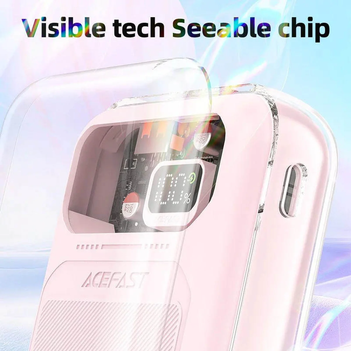 Портативний зарядний пристрій Power Bank Acefast M2-20000 Exploration 30W 20000 mAh Cherry blossom