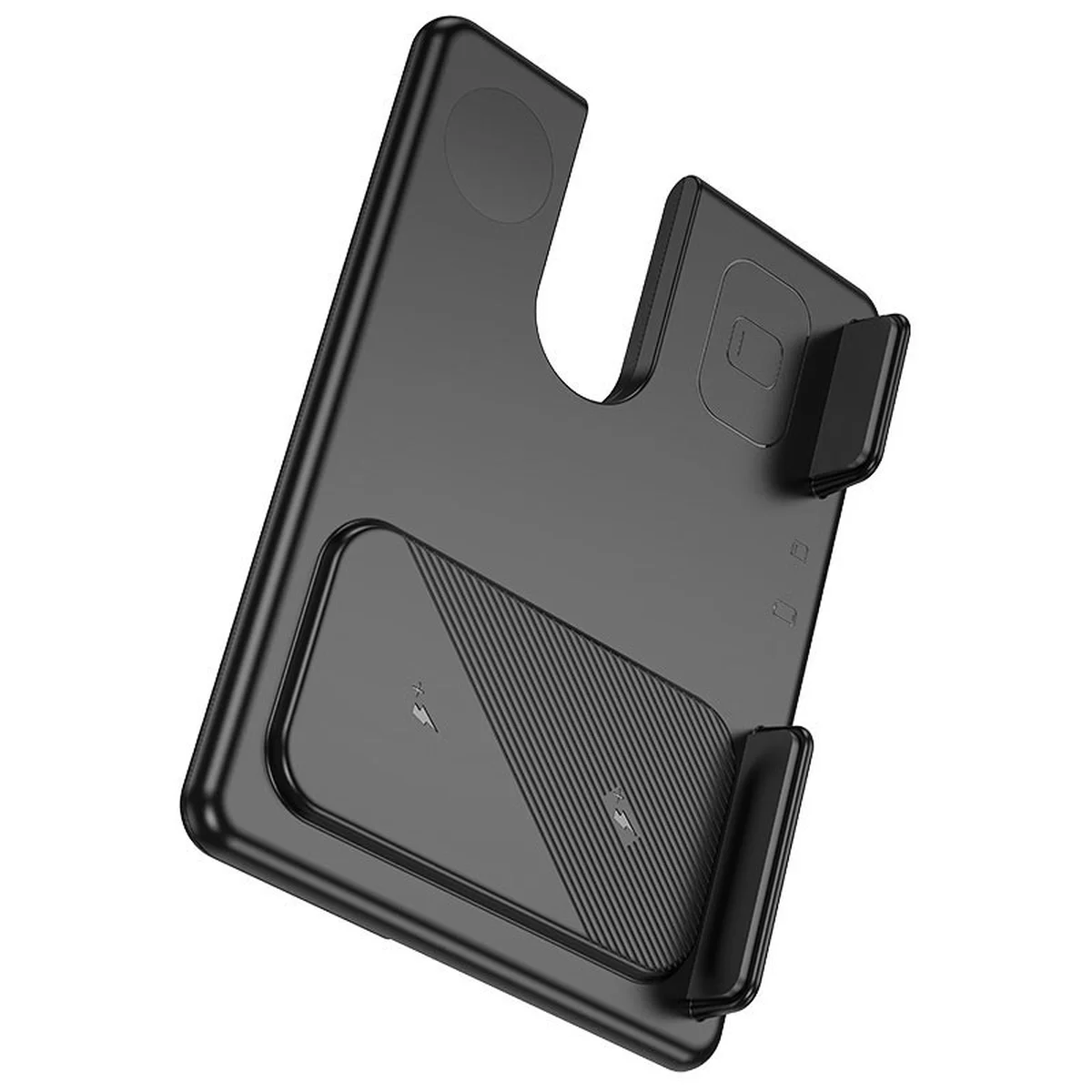 БЗУ Hoco CQ2 Flash folding 3-in-1 wireless fast charger (for Samsung Watch) Black