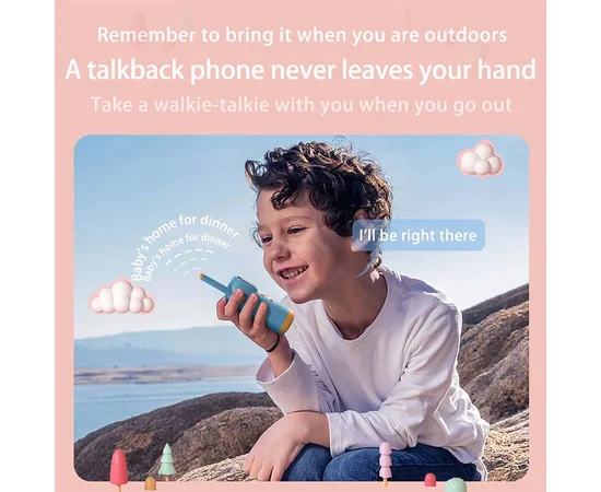 Дитяча рація Walkie Talkie D22 Blue