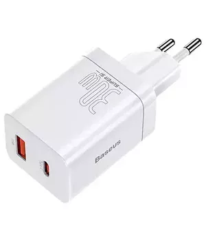 СЗУ Baseus Super Si Pro Quick Charger 30W (CCSUPP-E) White