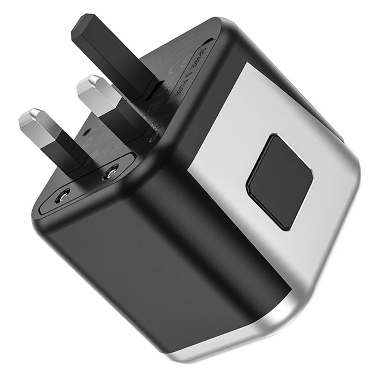 СЗУ Hoco AC5 Level 2USB+Socket Black