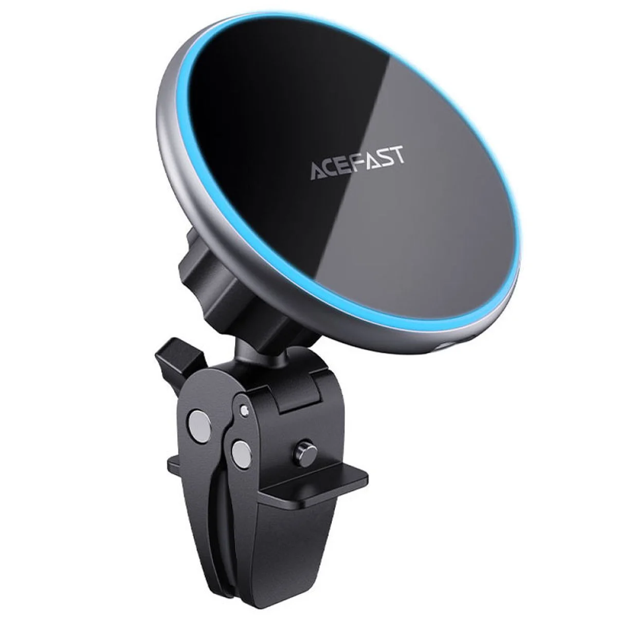 Автодержатель с БЗУ Acefast D3 magnetic wireless Silver
