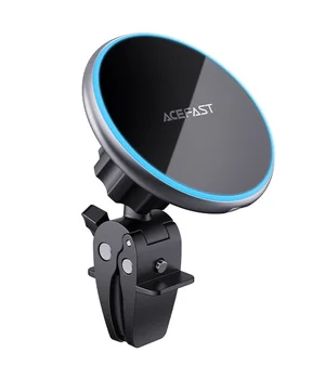 Автотримач із БЗУ Acefast D3 magnetic wireless Silver