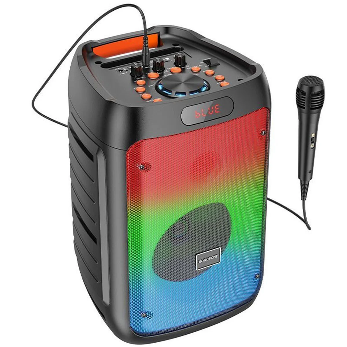 Bluetooth колонка Borofone BP10 с микрофоном Black