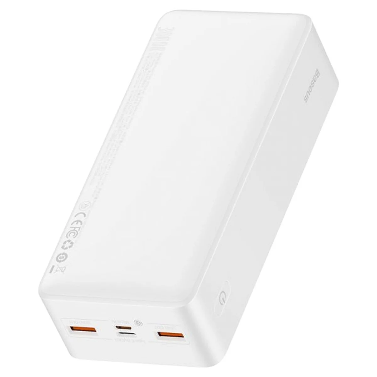 Портативний зарядний пристрій Baseus Bipow Overseas 20W 30000mAh (PPBD050402) Білий
