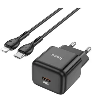 СЗУ Hoco N32 Glory PD30W Type-C to Lightning Black