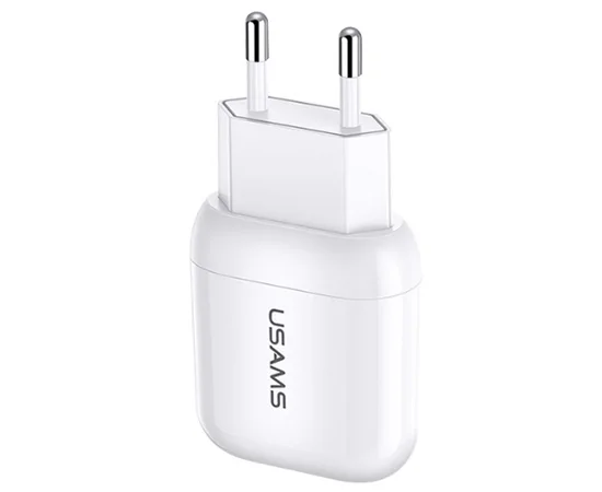 СЗУ Usams US-CC078 T19 USB Travel Charger Белый