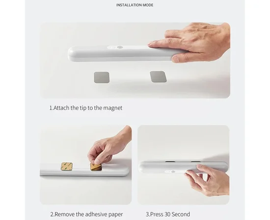 Сенсорный светильник LED с датчиком движения MZ-L1101 (300*43*25mm) White light