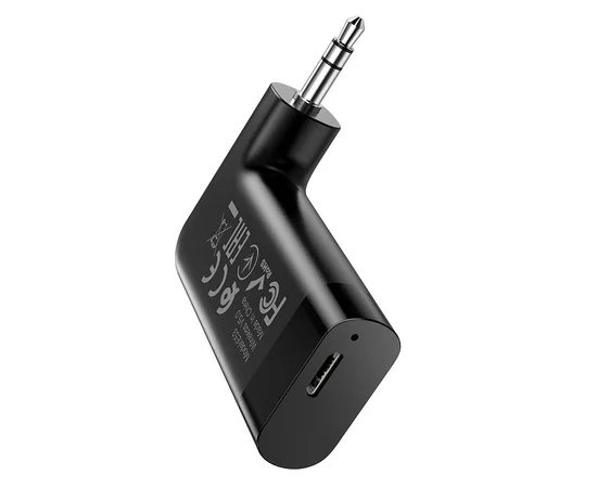 Bluetooth FM Трансмітер HOCO E53 Dawn Sound, бездротовий Чорний