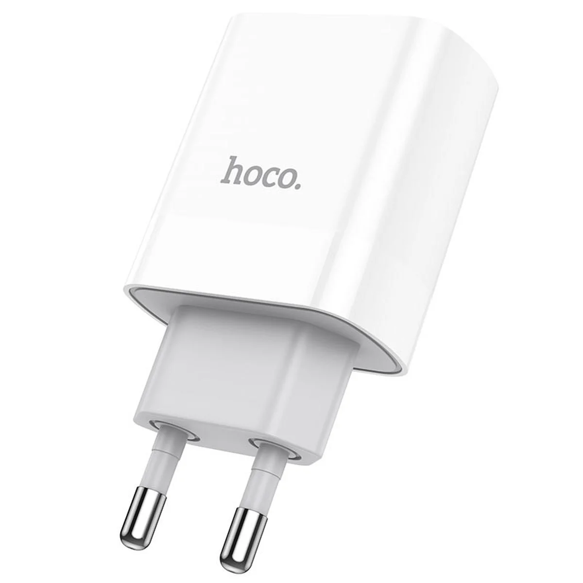 СЗУ HOCO C80A Plus Rapido PD20W+QC3.0 (1Type-C/1USB) White