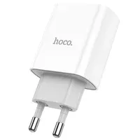 СЗУ HOCO C80A Plus Rapido PD20W+QC3.0 (1Type-C/1USB) White