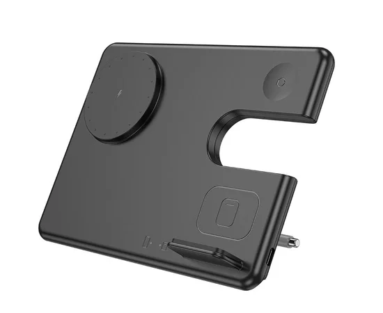 БЗУ Hoco CQ1 Geek 3-in-1 (for iWatch) Black