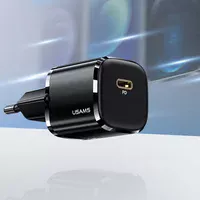 СЗУ Usams US-CC124 T36 20W Super Si (1Type-C / 20W) Чорний