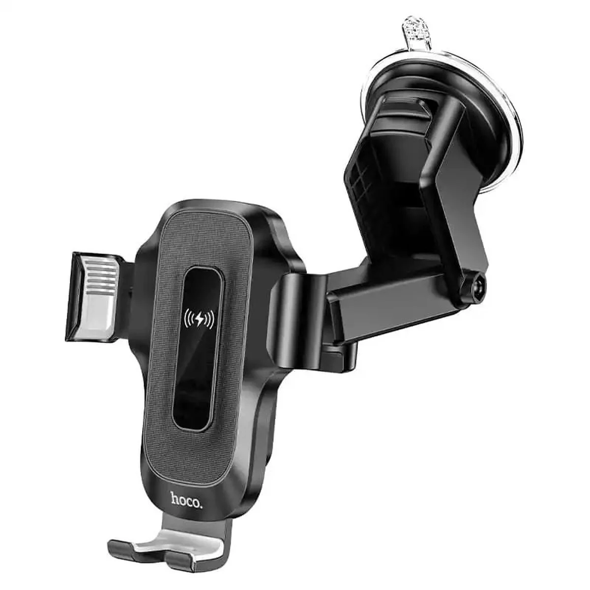 Автодержатель с БЗУ Hoco HW3 Black