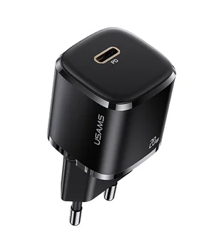 СЗУ Usams US-CC124 T36 20W Super Si (1Type-C/20W) Черный СЗУ Usams US-CC124 T36 20W Super Si (1Type-C/20W) Черный