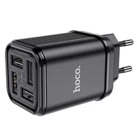 СЗУ HOCO C84A Resolute four-port charger (EU) Черный