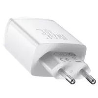 СЗУ Baseus Compact Quick Charger 30W QC+ PD (1Type-C + 2USB) (CCXJ-E) Білий