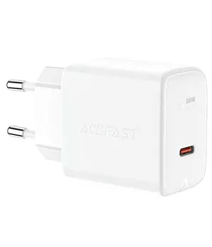 СЗУ Acefast A21 30W GaN single USB-C White