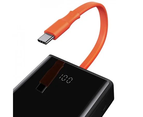 Портативное зарядное устройство Baseus Elf Digital Display Fast Charging 65W 20000mAh (PPJL000001) Black