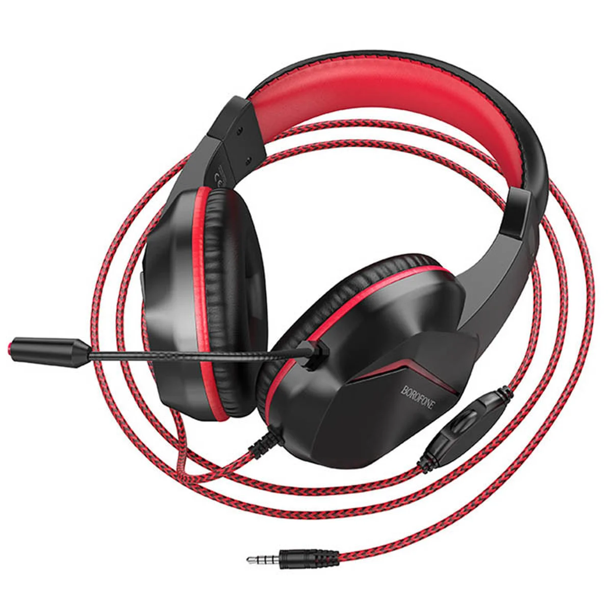 Стерео Наушники BOROFONE BO104 Красный