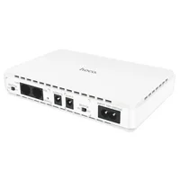 Источник бесперебойного питания Hoco DB25 Plus Smart Mini UPS для роутеров 5V/9V/12V 10000 mAh White