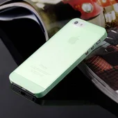 Ультратонкий чохол "Ultrathin 0.3mm" зелений для iPhone 5 / 5S / SE