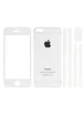 Переднее+заднее белое стекло для iPhone 5/5S/SE
