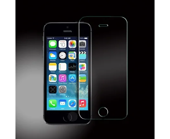 Переднее+заднее прозрачное стекло REMAX PLUS для iPhone 5/5S/SE